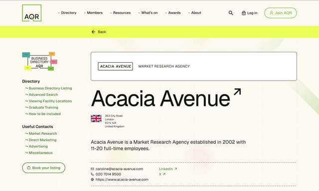 Association for Qualitative Research